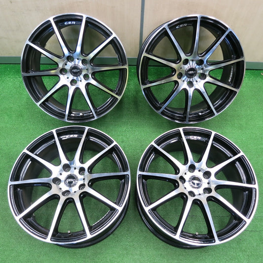 [送料無料] 4本価格★X CROSS SPEED PREMIUM クロススピード プレミアム 18インチ ホイール 18×8J PCD114.3/5H★4101104NJホ