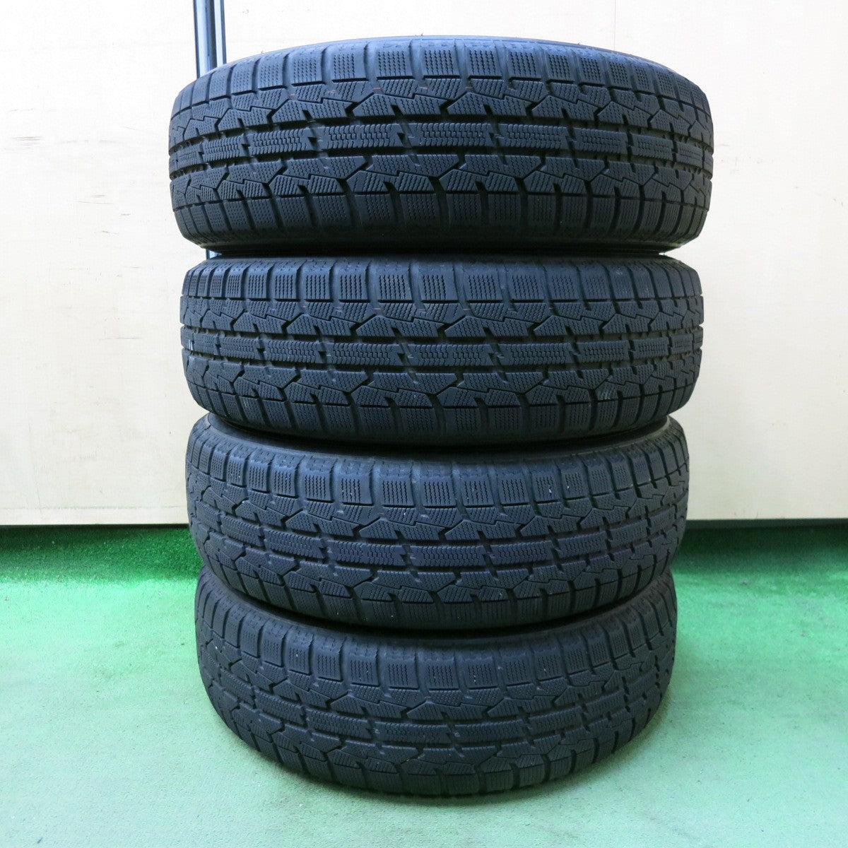 キレイ！21年★スタッドレス 175/65R15 トーヨー オブザーブ ガリット GIZ TOPRUN トップラン 15インチ PCD100/4H★5043013SYス