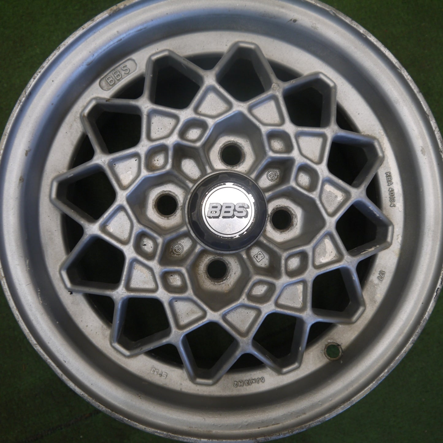 3本価格★ワーゲン ゴルフ 純正 BBS MAHLE KBA40134 マーレー 13インチ ホイール 13×6J PCD100/4H★6061007Hホ