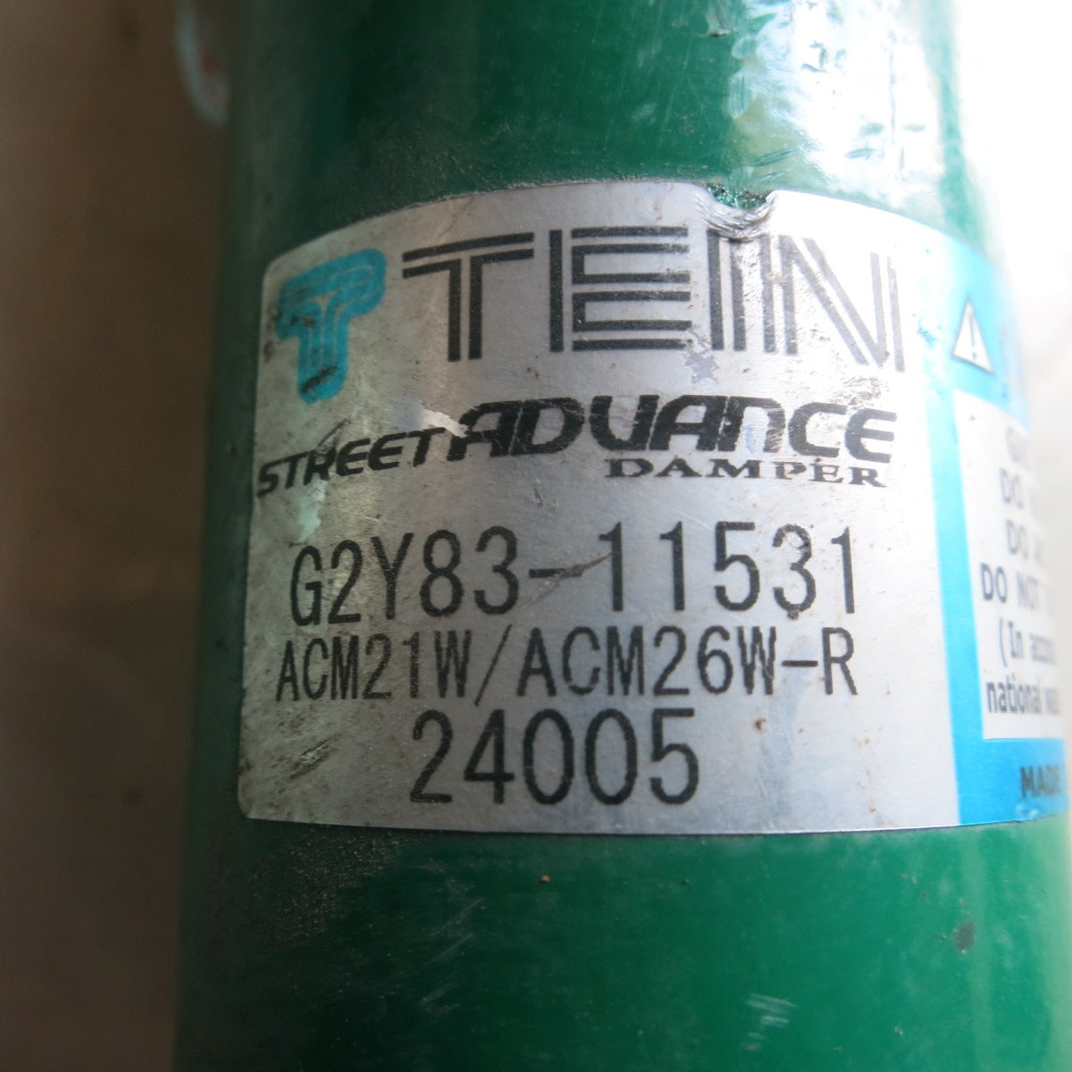 [送料無料] ◆TEIN トヨタ ACM21W ACM26W イプサム 車高調 サスペンション G2Y82-11746-L G2Y82-11746-R テイン 現状品◆