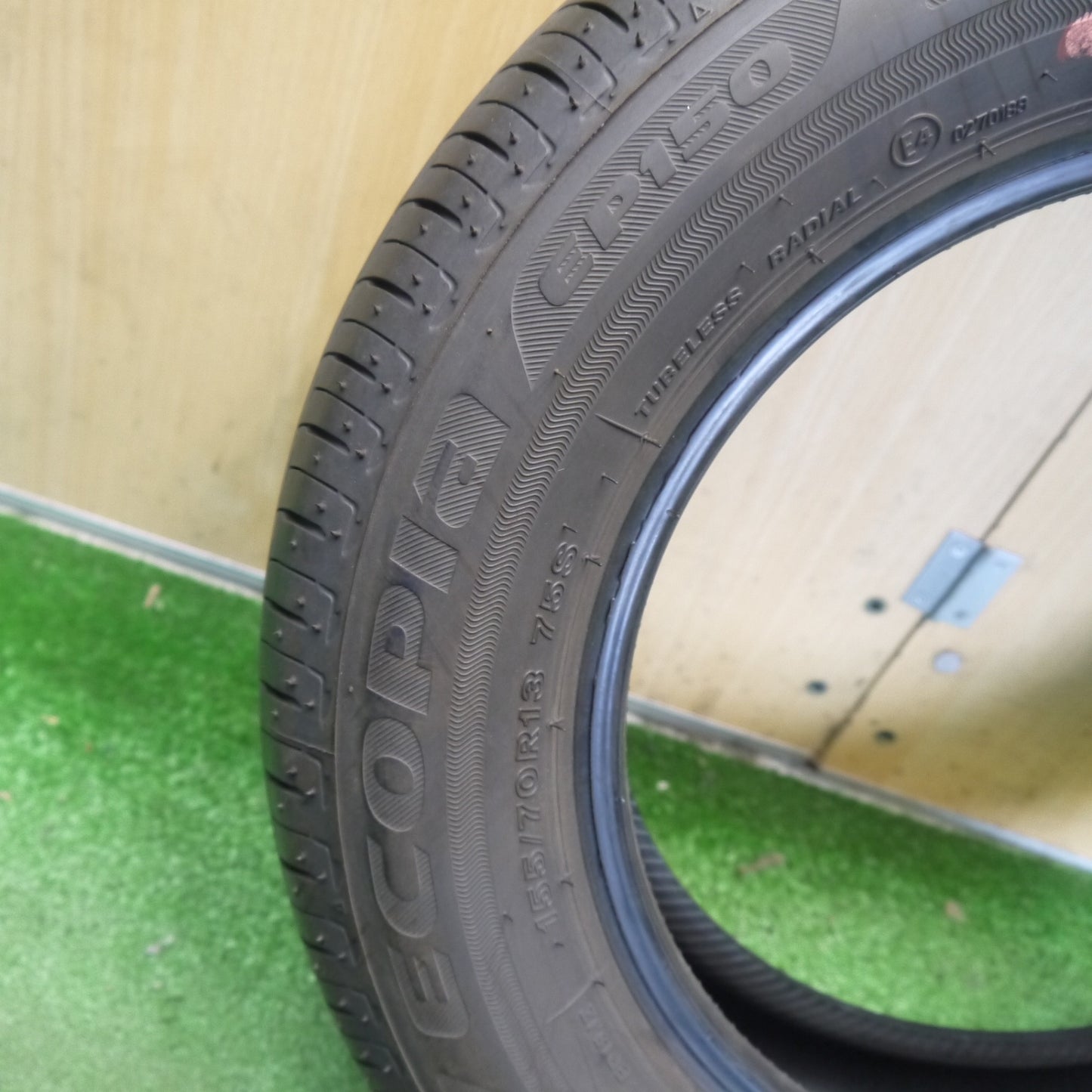 1本価格！25年★155/70R13 ブリヂストン エコピア EP150 タイヤ 13インチ ミライース プレオ エブリイ 等★6061902Hノタ