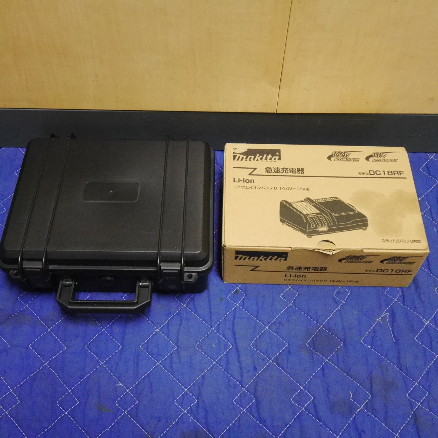 [送料無料] キレイ！充電回数6回☆AERO TOOLS 電動 ジェット ブロワー MK-1 マキタ リチウム イオン バッテリー BL1860B 18V 急速 充電器 DC18RF 互換☆