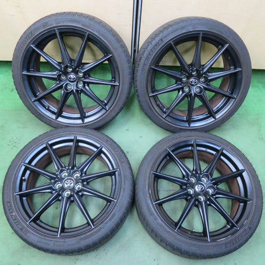 4本価格★トヨタ GR 86 スバル BRZ 純正 215/40R18 ミシュラン パイロット スポーツ4 18インチ PCD100/5H★6011603イノ