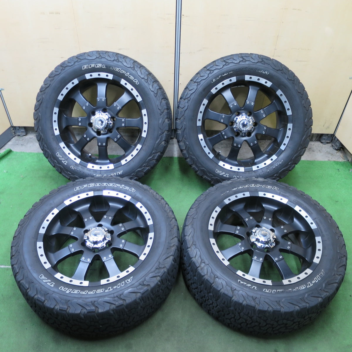 バリ溝！8.5分★285/55R20 117/114T BFグッドリッチ All-Terrain T/A KO2 ULTRA MOTOR SPORTS ウルトラ モーター スポーツ 20インチ PCD139.7/6H★6030402ナノ