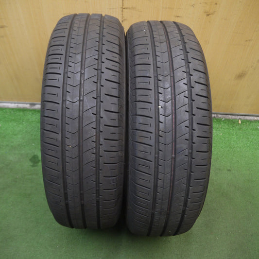 *送料無料* バリ溝！8.5分★195/65R15 ブリヂストン エコピア NH100RV タイヤ 15インチ ノア ヴォクシー セレナ ステップワゴン等★4060406Hノタ