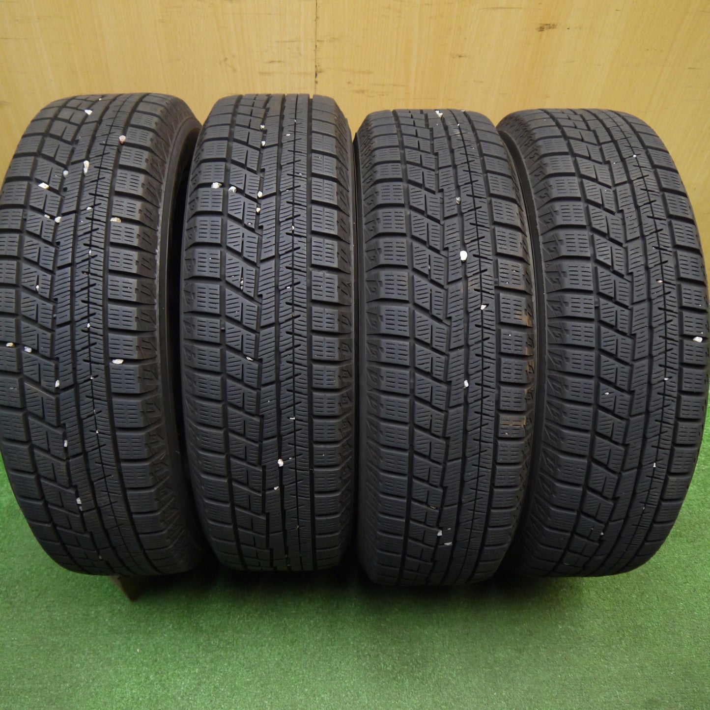 バリ溝！22年！キレイ！8.5分★スタッドレス 165/65R14 ヨコハマ アイスガード iG60 TEAD テッド 14インチ ハスラー アトレー 等 PCD100/4H★5121202Hス