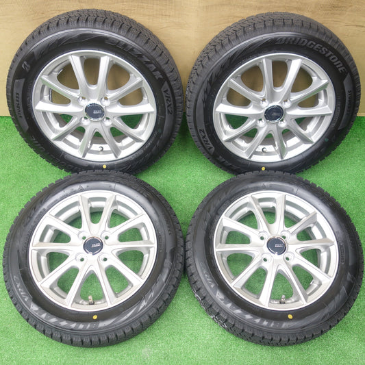 ほぼ未使用！25年★スタッドレス 155/65R14 ブリヂストン ブリザック VRX2 PREO プレオ 14インチ PCD100/4H★5122901KTス