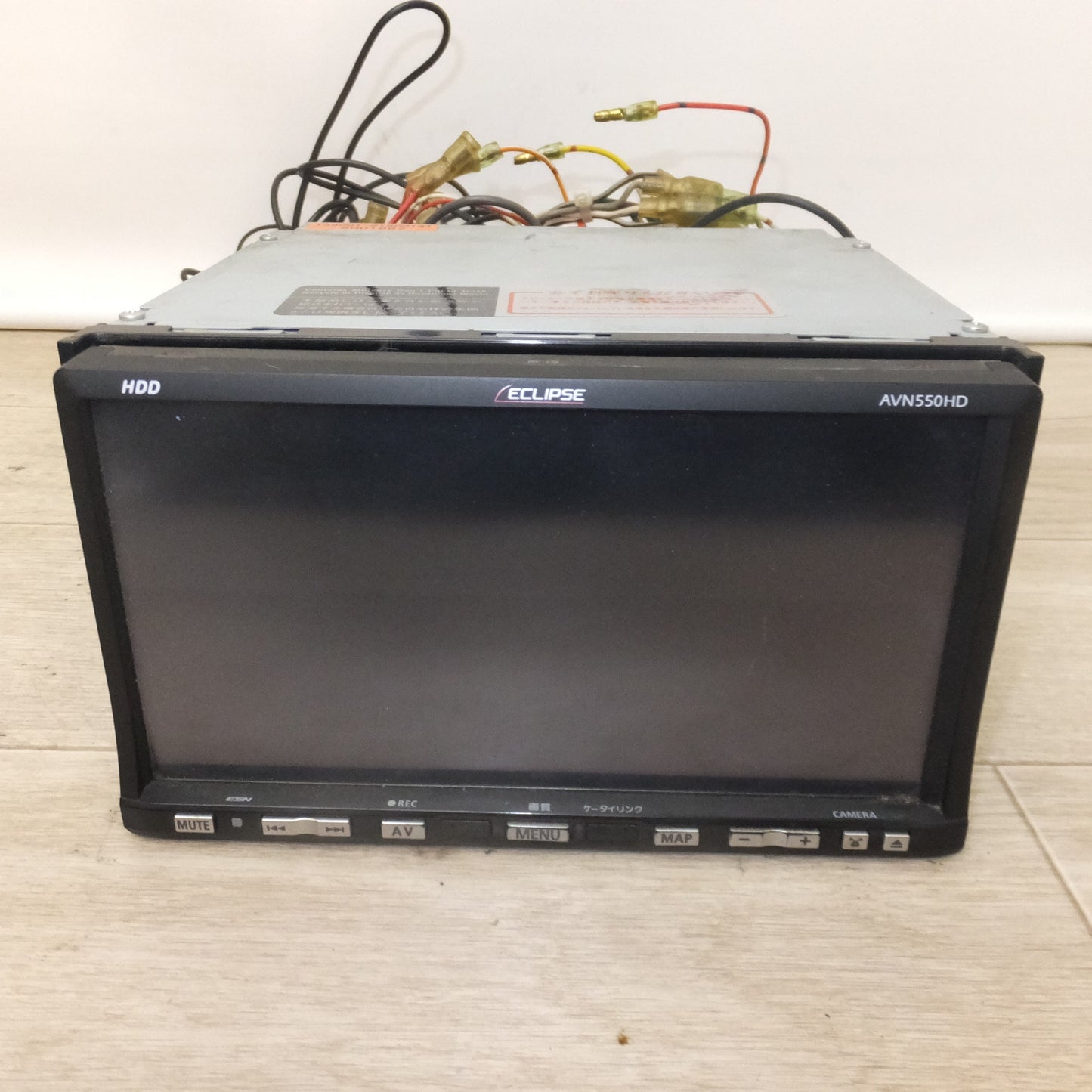 [送料無料] ★富士通テン イクリプス ECLIPSE HDDナビゲーション AVN550HD[62]★