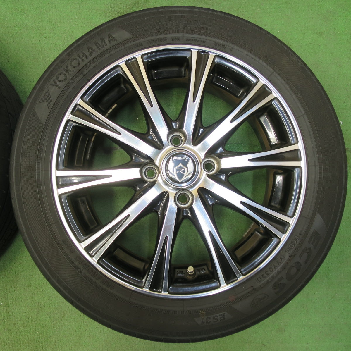 [送料無料] 4本価格★185/55R15 ヨコハマ エコス ES31 RiZLEY ライツレー 15インチ PCD100/4H★5040508イノ