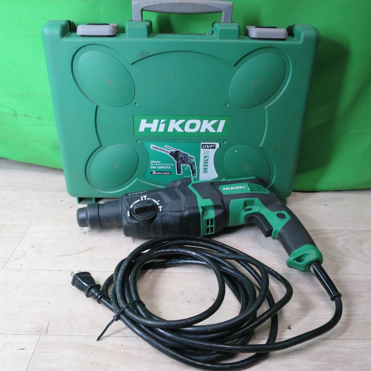 [送料無料] ☆ハイコーキ ロータリ ハンマ ドリル 100V DH28PCY2 ケース付き ハンマードリル HiKOKI 電動 工具☆