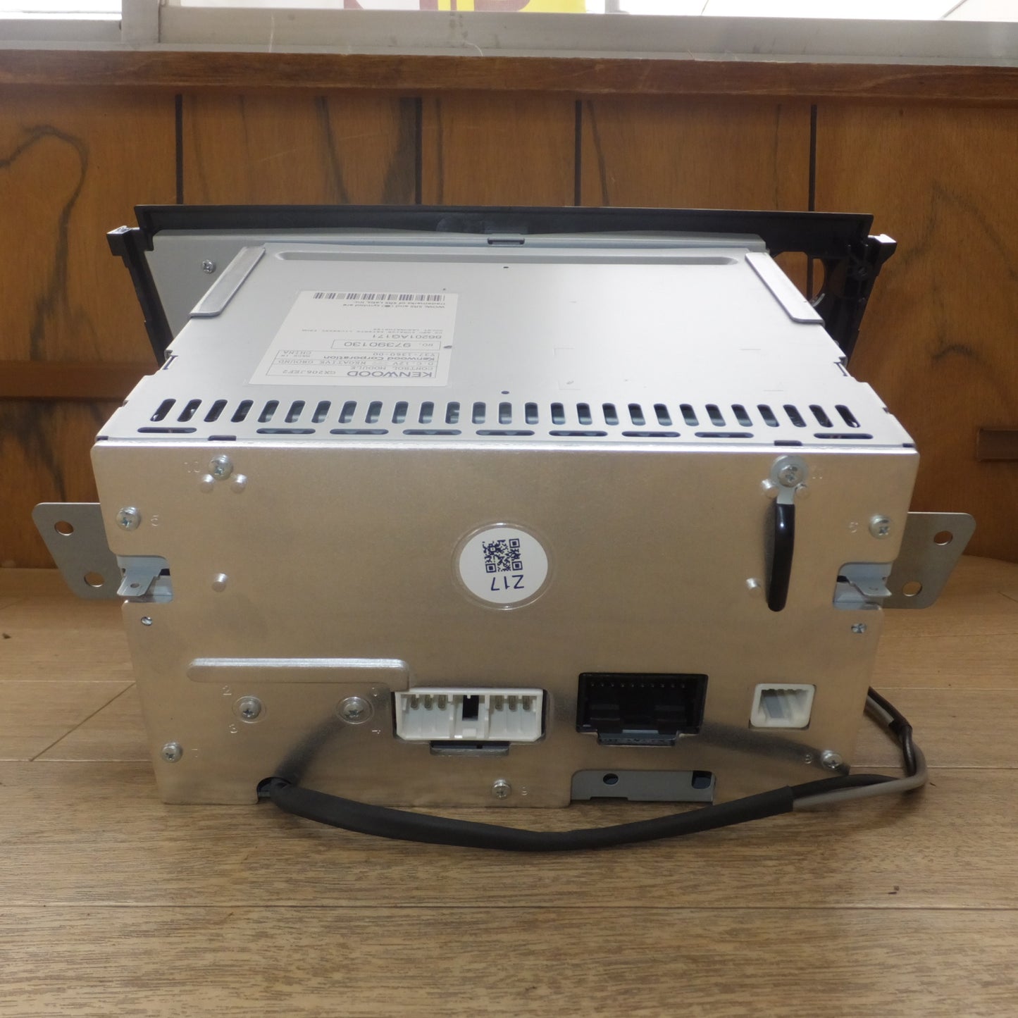 [送料無料] 新車外し★ケンウッド製 スバル 純正 レガシィ BP5 カーオーディオ GX206JEF2　6CD CHANGER★