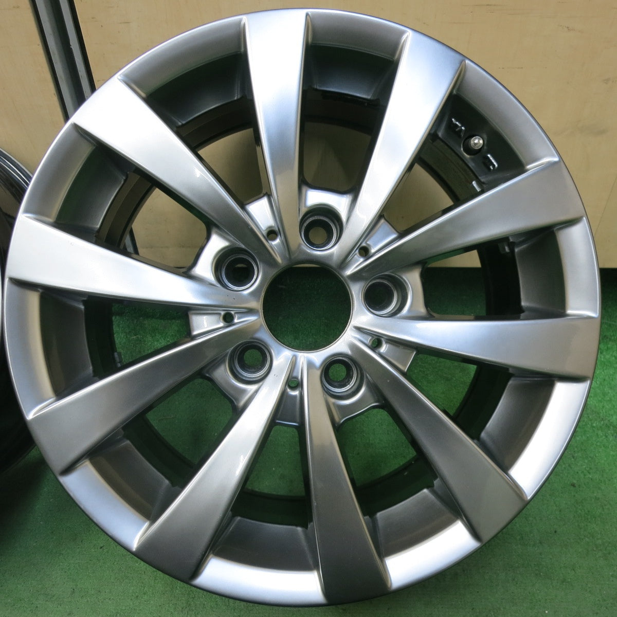 キレイ★BMW 等 MOTEC GLEN 阿部商会 16インチ ホイール モーテック グレン 16×7J PCD120/5H★5061113SYホ