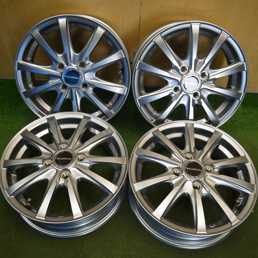 未使用★BALMINUM LS10 バルミナ 14インチ ホイール 14×4.5J PCD100/4H★6042204Hホ