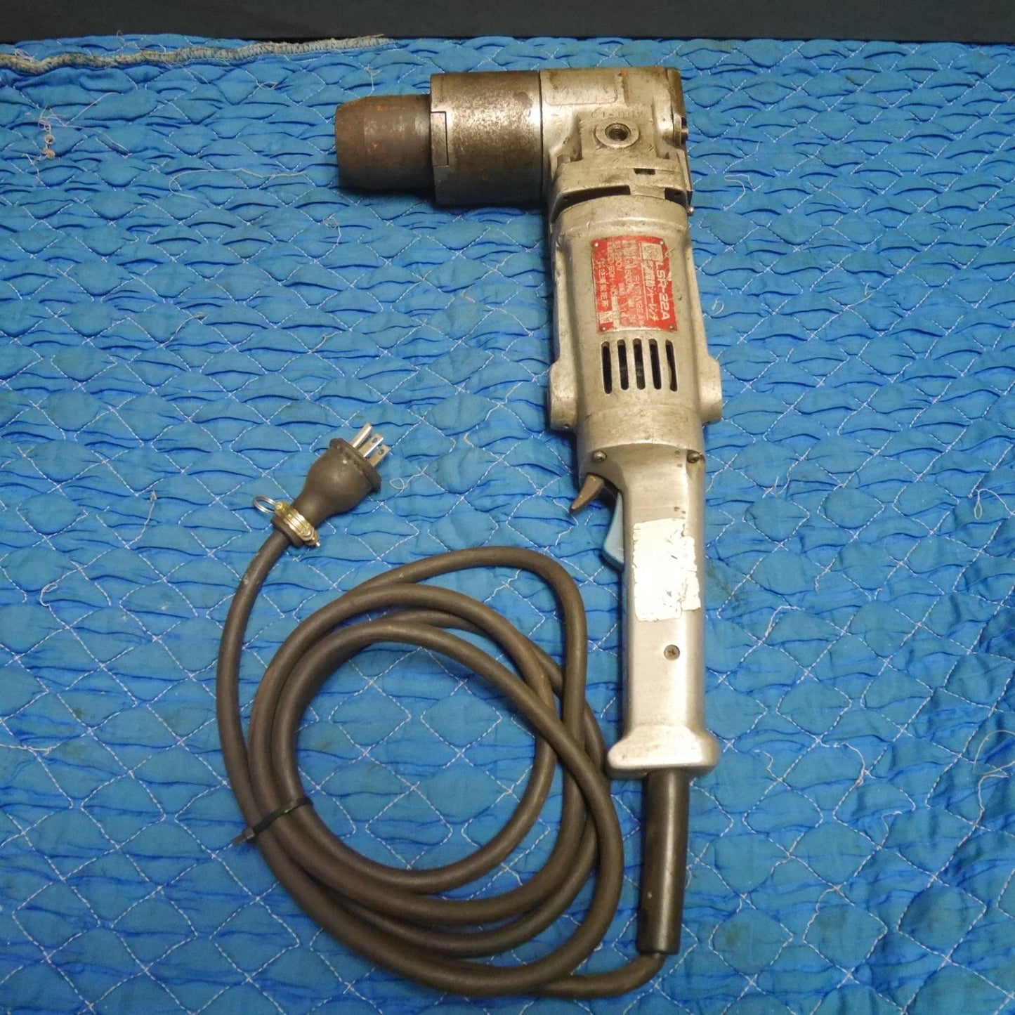 [送料無料] ☆芝浦 電動 シャー レンチ LSR-22A 電動 工具 200V コード式☆