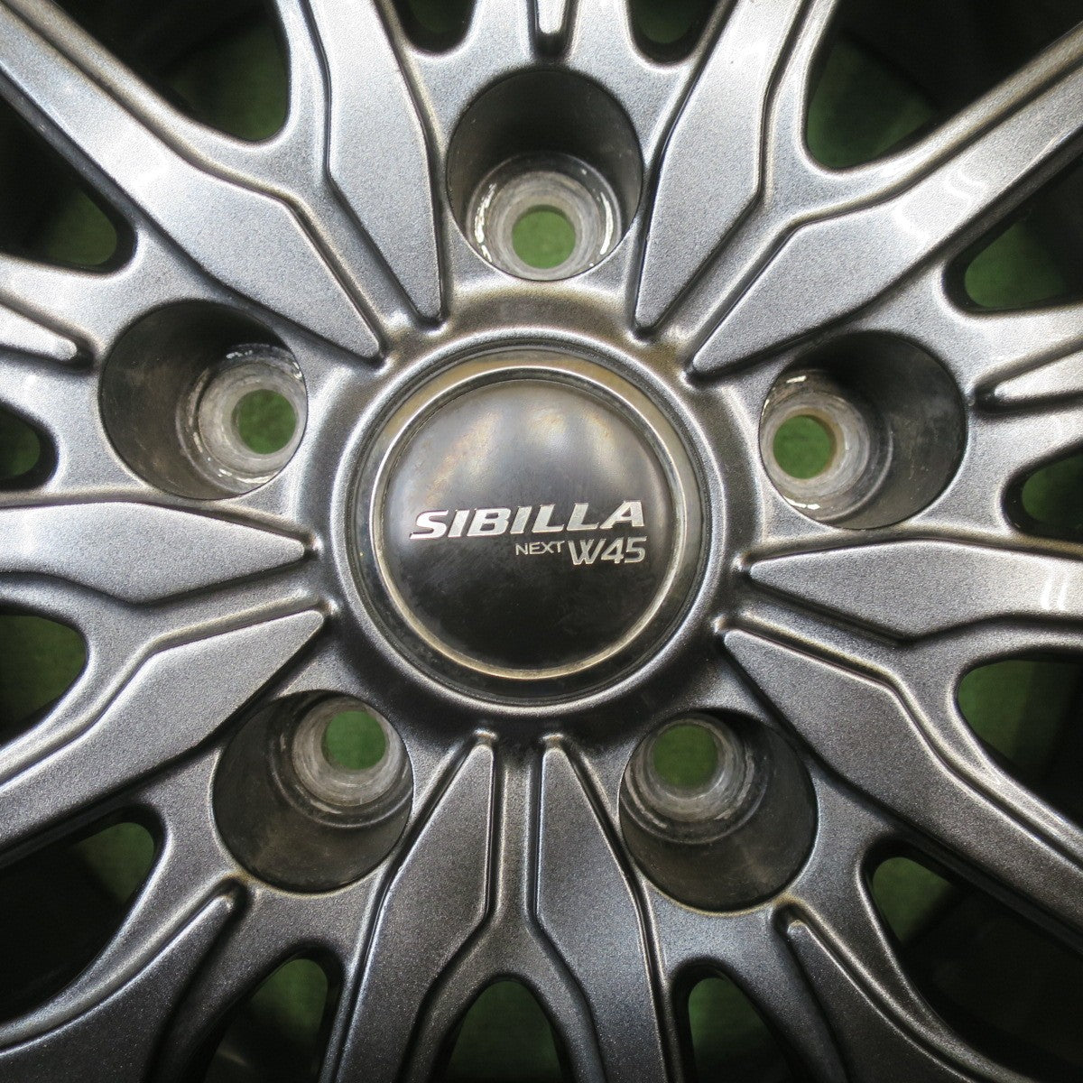 バリ溝！23年！9分◎スタッドレス 195/65R15 ヨコハマ アイスガード iG60 SIBILLA NEXT W45 シビラ 15インチ PCD114.3/5H◎6063002NJス