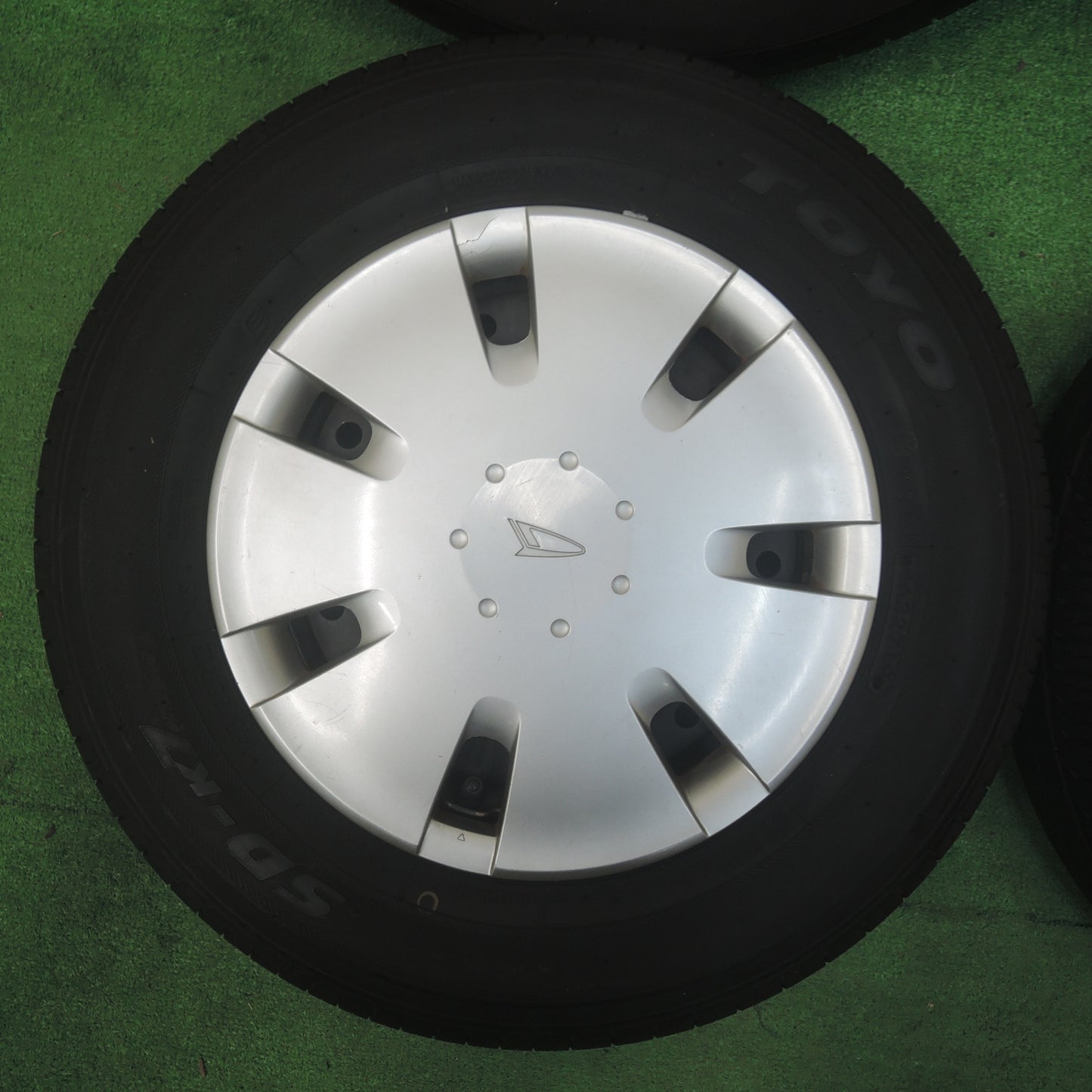 *送料無料* 4本価格★ダイハツ ミラ 純正 スチール 145/80R12 トーヨー SD-K7 12インチ PCD100/4H★4033006SYノ