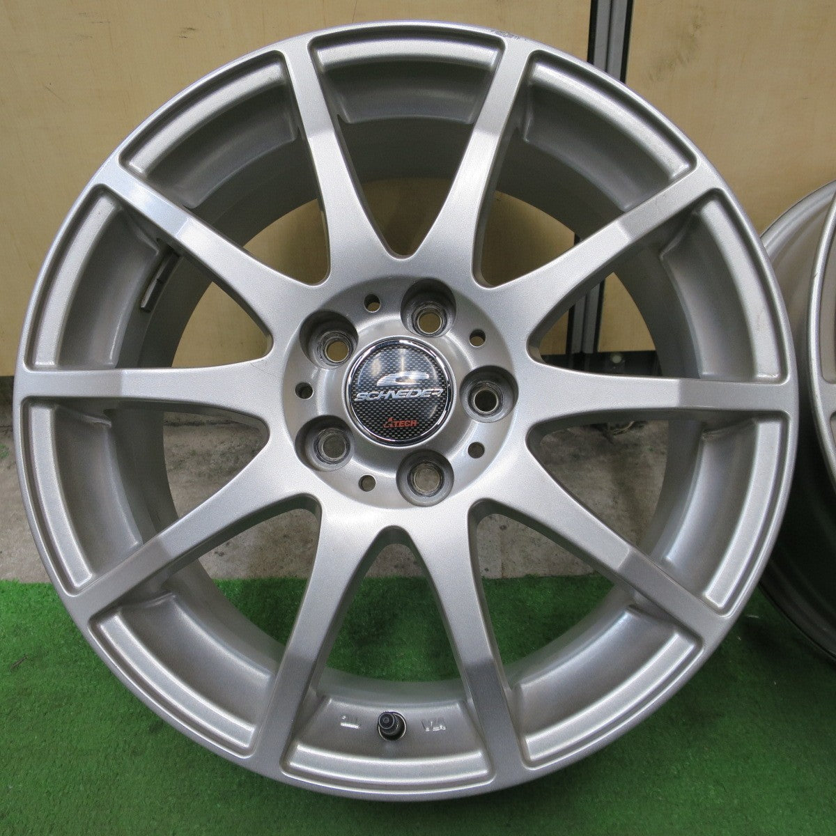 ホイール4本セット MID SCHNEIDER STAG (MG) 15インチ 6.0J PCD:100/5H