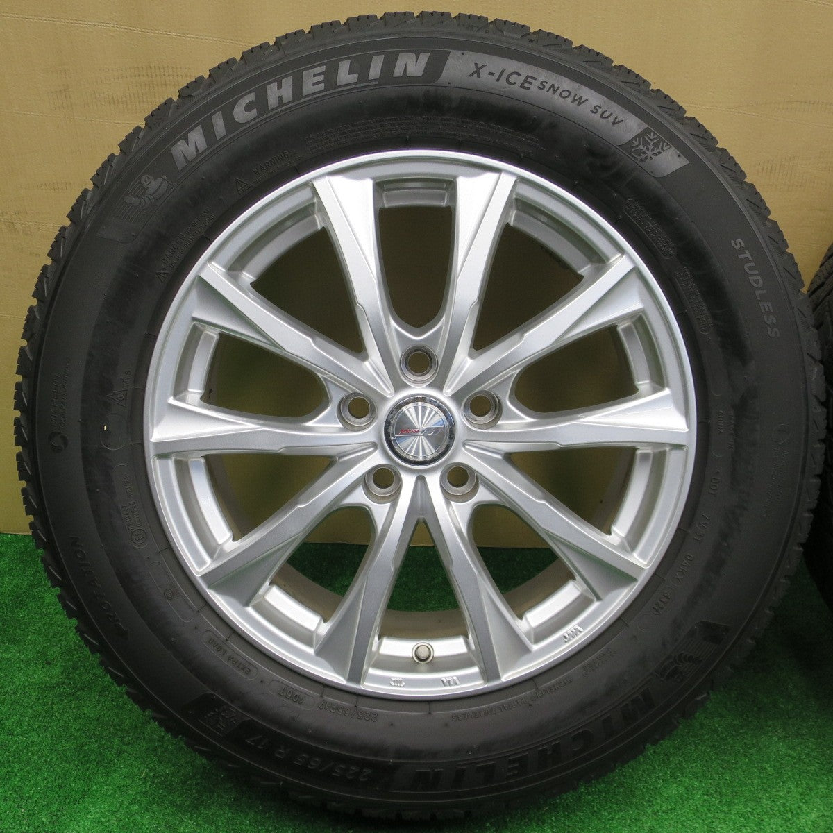 キレイ！21年★スタッドレス 225/65R17 ミシュラン X-ICE SNOW SUV JOKER ジョーカー 17インチ PCD114.3/5H★5120302NKス