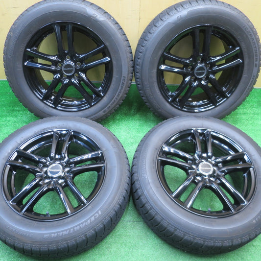 キレイ★レヴォーグ 等 205/60R16 スタッドレス ブリヂストン アイスパートナー2 BALMINUM バルミナ 16インチ PCD100/5H★5102206NJス