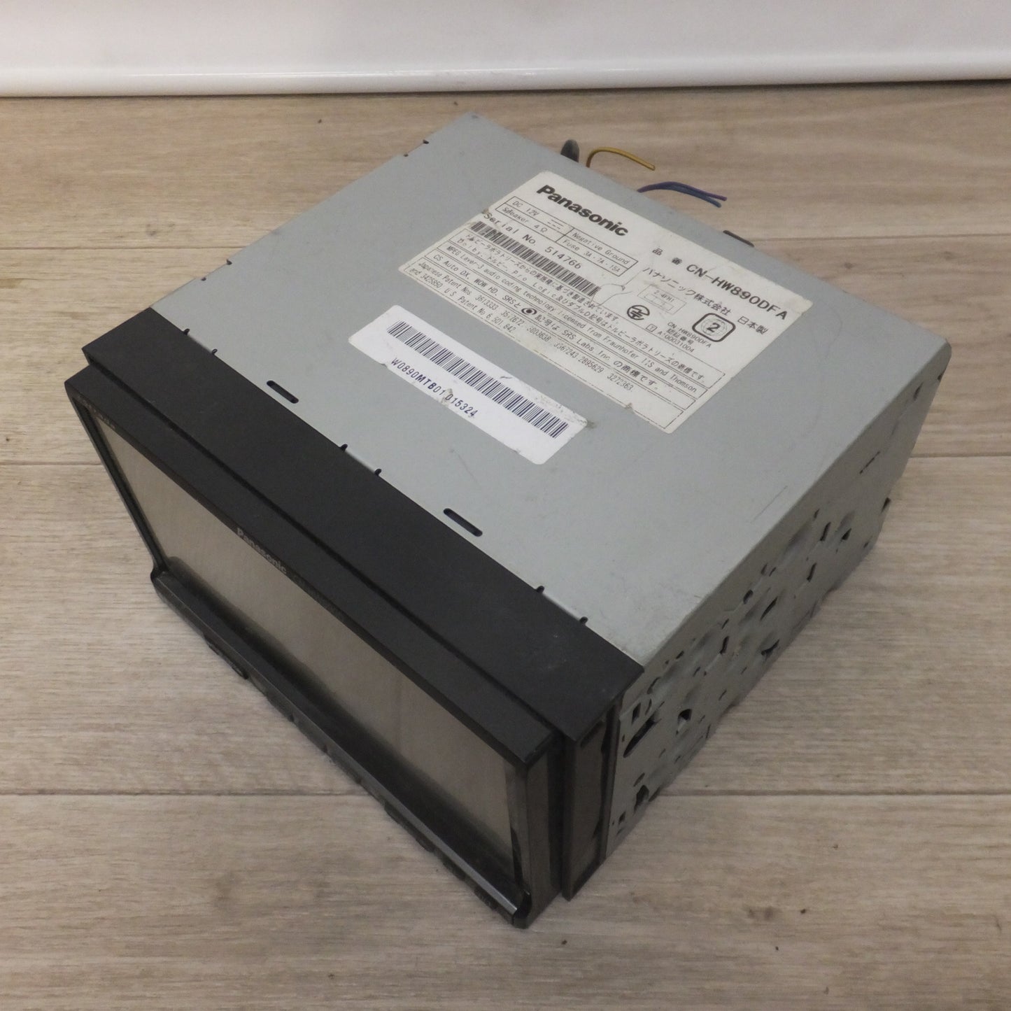 [送料無料] ★パナソニック製 スバル 純正 HDDカーナビステーション Strada CN-HW890DFA[63]★