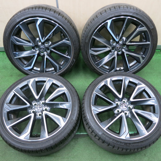 *送料無料* バリ溝！23年！キレイ！9分★トヨタ カローラ スポーツ GZ 純正 225/40R18 ダンロップ SPスポーツマックス 050 18インチ PCD100/5H★4061401NJノ