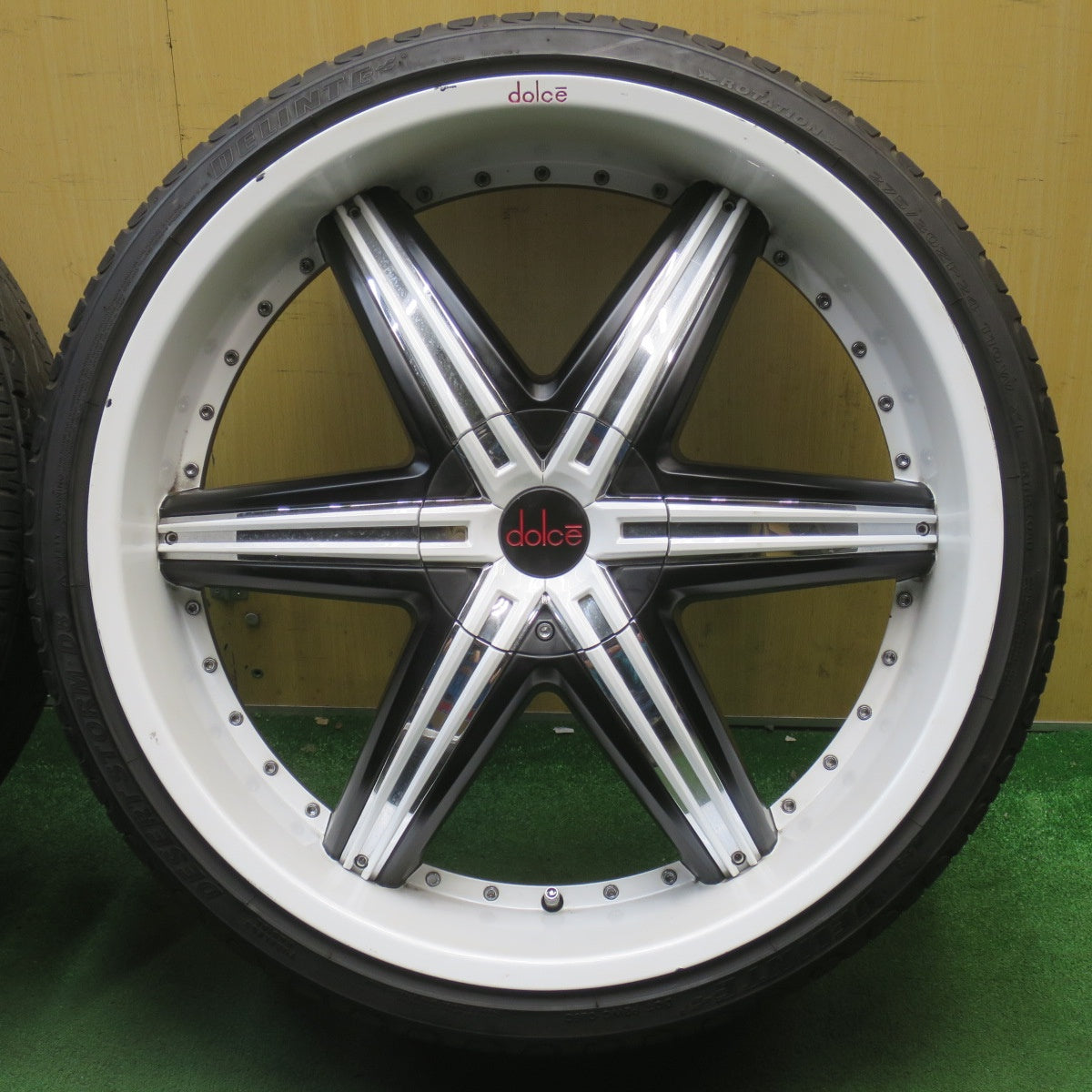 4本価格◎dolce DC48LX 275/30R24 デリンテ デザート ストーム D8 ドルチェ 24インチ PCD139.7/6H◎6052503NJノ