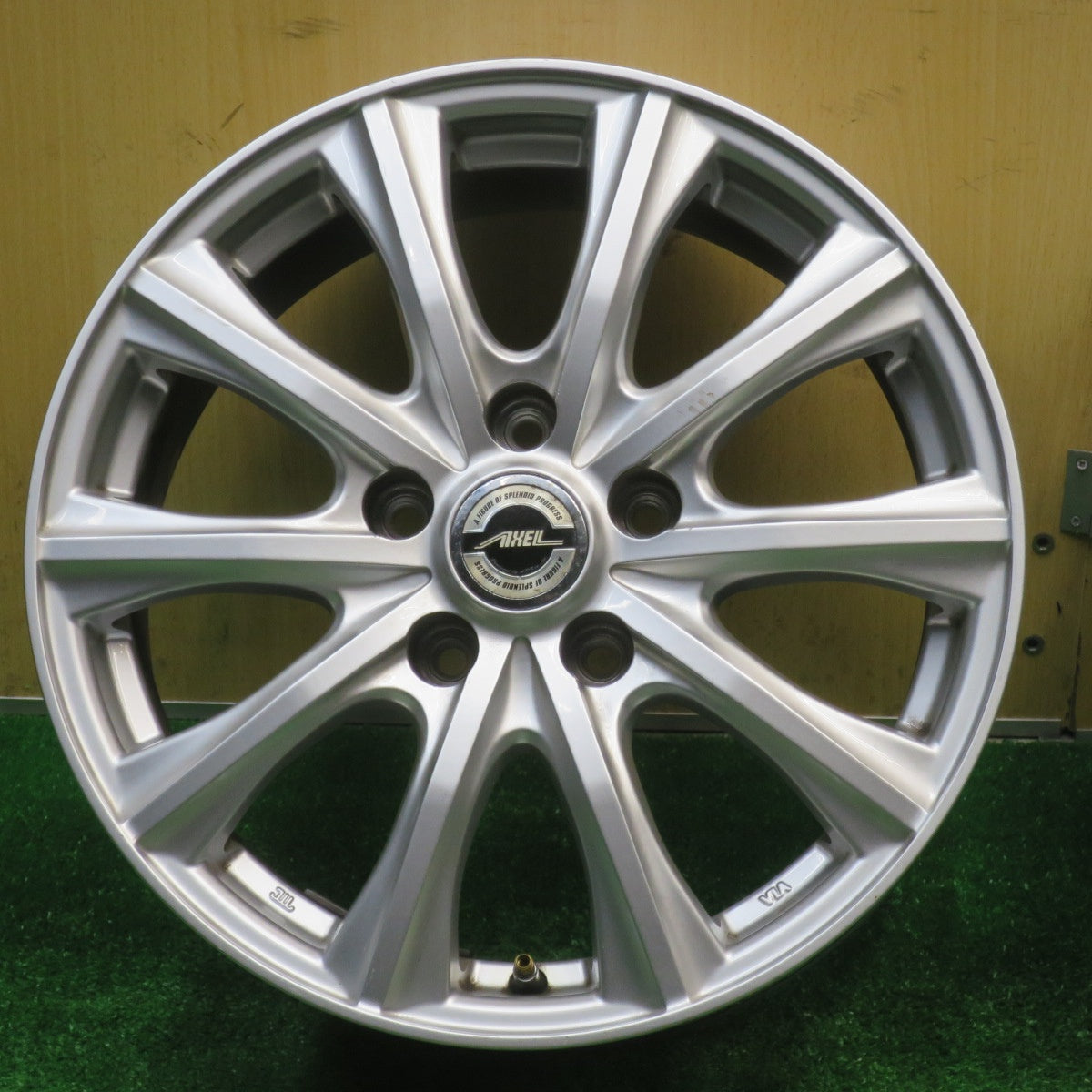 4本価格★AXEL weds アクセル ウェッズ 16インチ ホイール 16×6.5J PCD114.3/5H★5110103NJホ