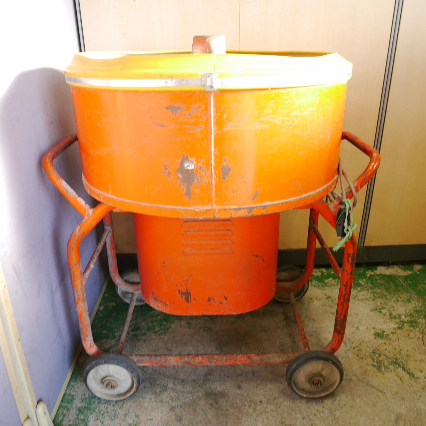 【岐阜発 直接引取限定】☆東海機械 高速 ギャード ミキサー PBM3.5HS 馬力 1kW PBM-3.5HS モルタル コンクリート カクハン 撹拌 攪拌 機 左官 工事☆