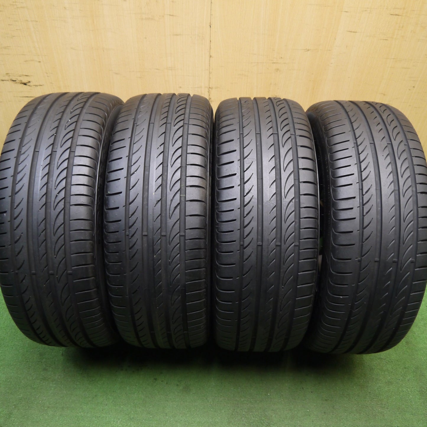 バリ溝！24年！ほぼ10分★トヨタ プリウス 純正 MODELLISTA ウイングダンサー8 215/45R17 ピレリ POWERGY モデリスタ Wingdancer8 PCD100/5H★5062309Hノ