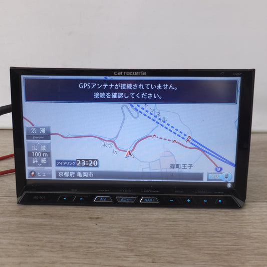 [送料無料] ★カロッツェリア carrozzeria AV一体型ナビ HDDナビゲーション サイバーナビ AVIC-ZH77[23]★
