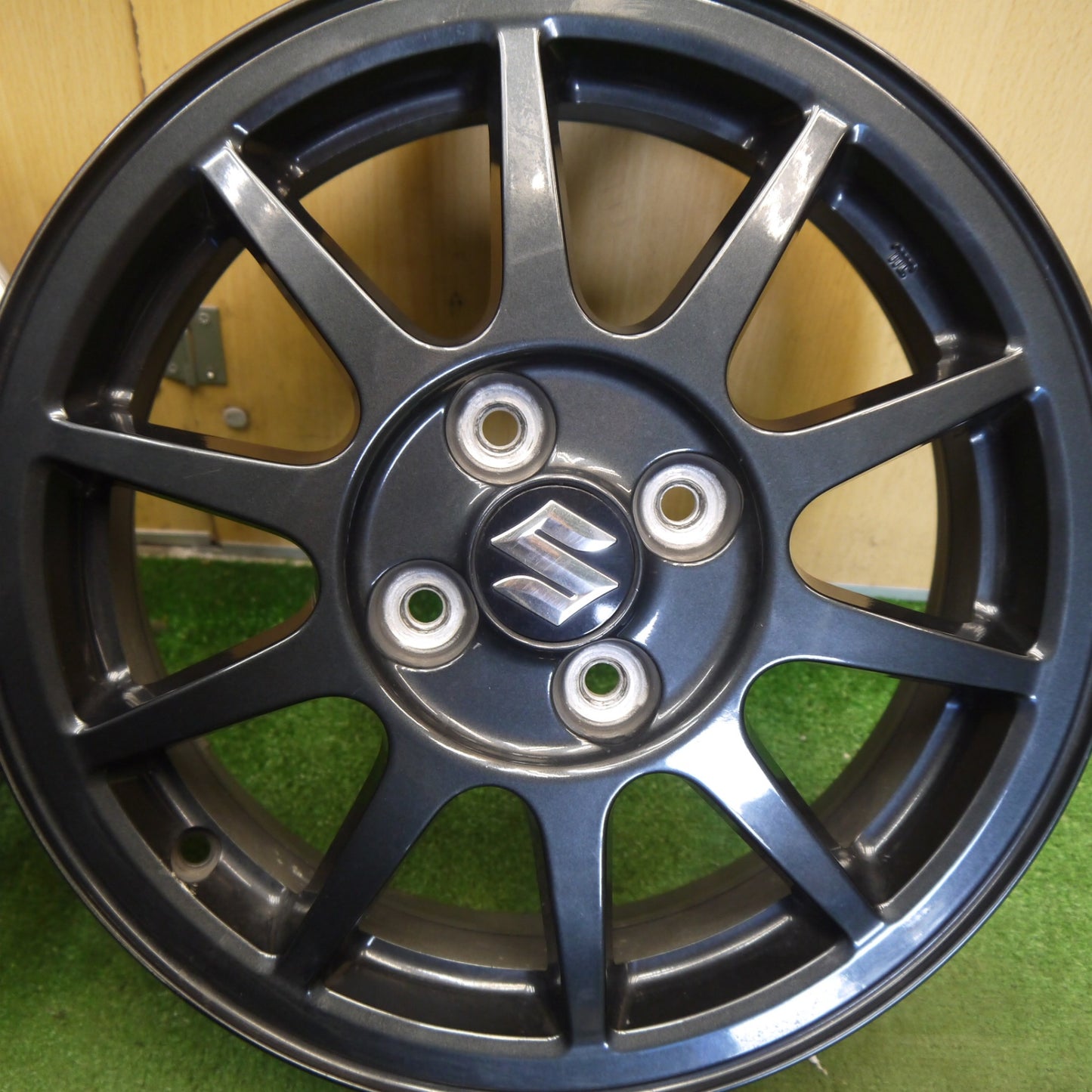 キレイ★スズキ HA36S アルト ワークス 純正 ホイール 15インチ 15×5J PCD100/4H★6060801Hホ