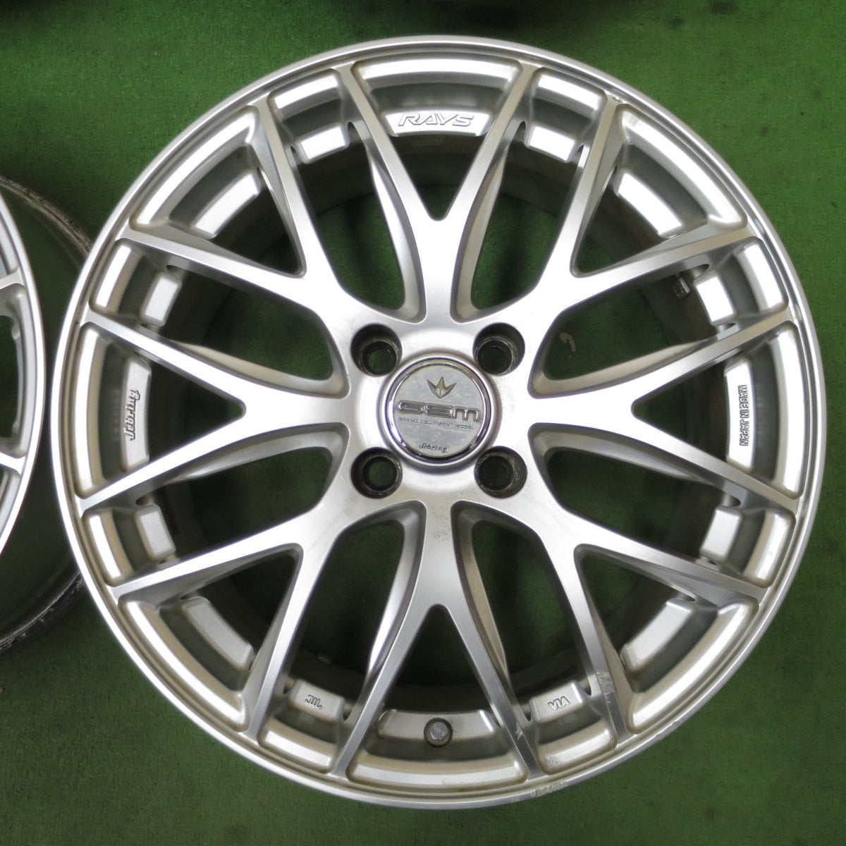 4本価格★RAYS GEM CROSS FADE 16インチ ホイール レイズ クロスフェード 16×6.5J PCD100/4H★6060801NGホ