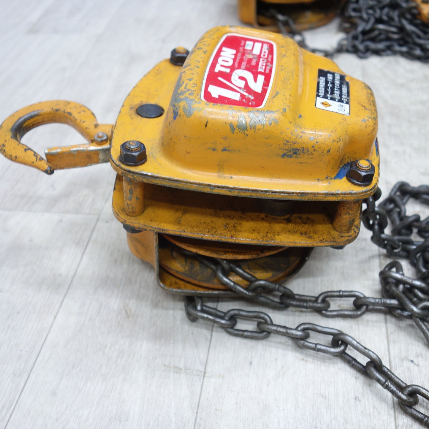 [送料無料] 2個セット◆KITO キトー 手動式 チェーンブロック CL型 CL-176 CL形 0.5t 1/2t 500kg 0.5トン 吊り 工具◆