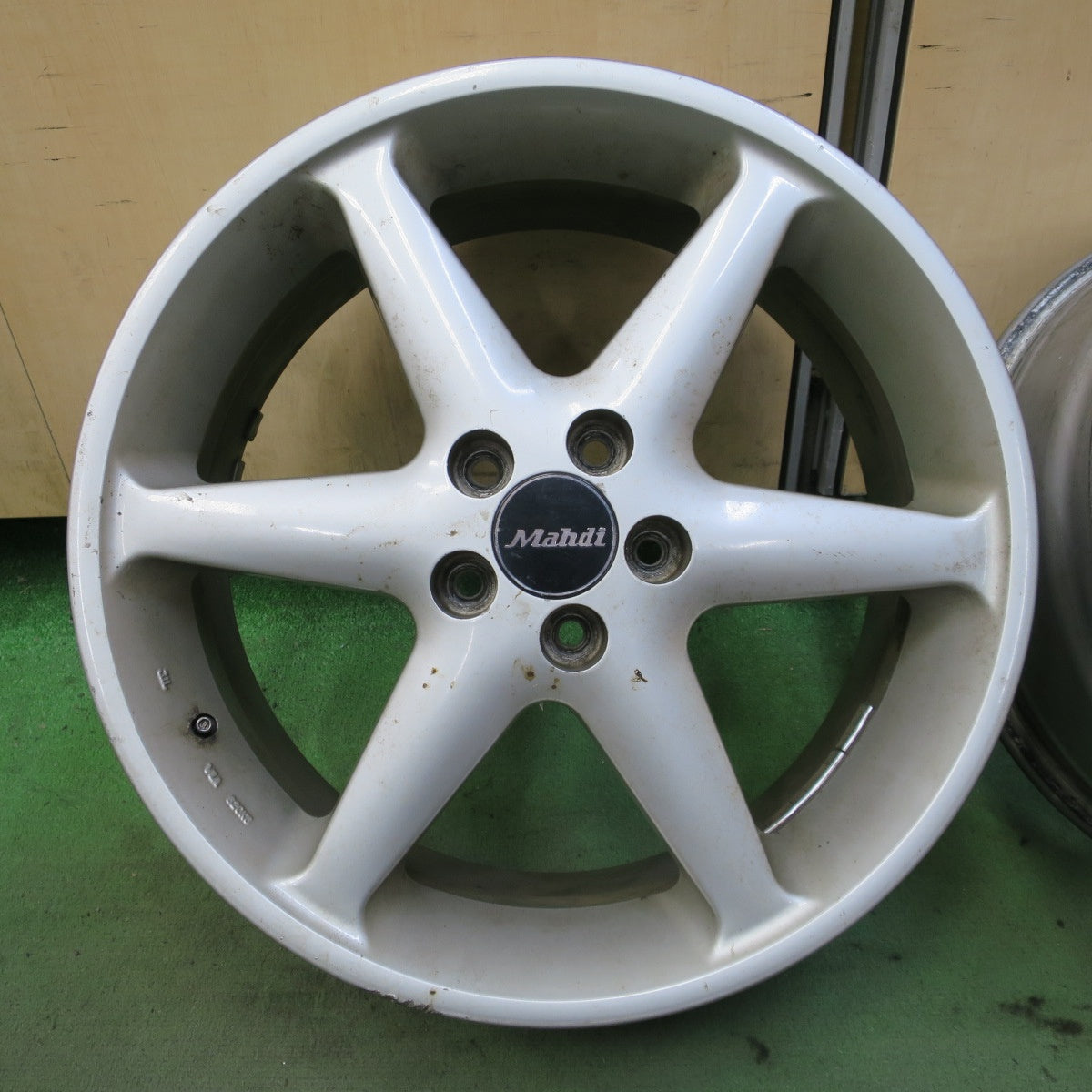 4本価格★インプレッサ 等 Mahdi マーディー 17インチ ホイール 17×7J PCD100/5H★6072703NGホ