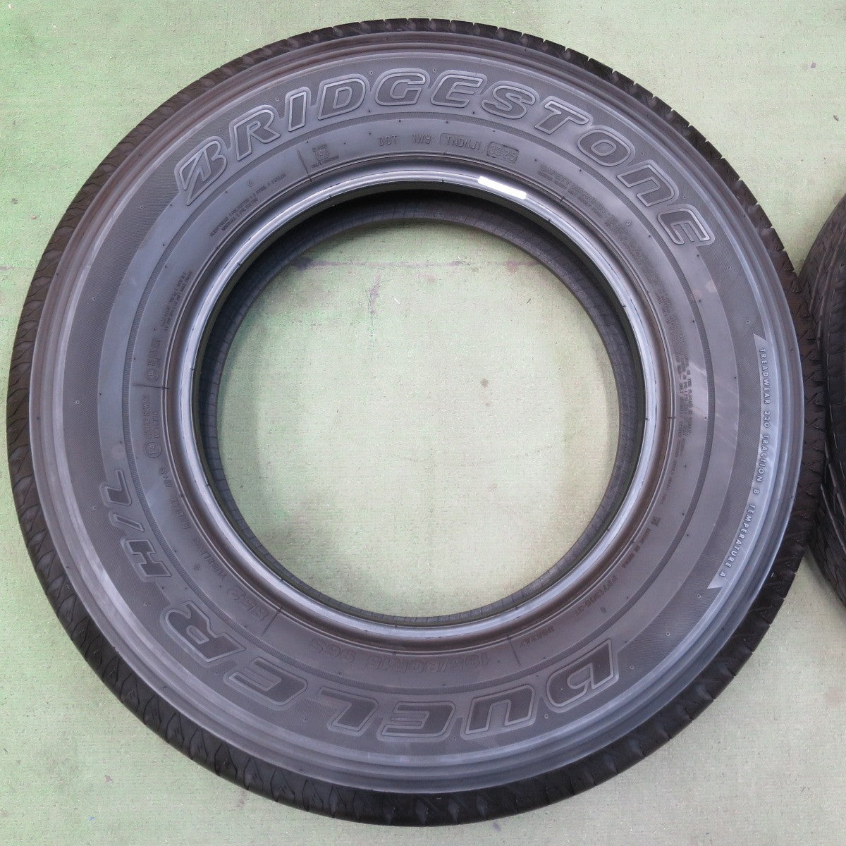 バリ溝！25年！9.5分◎195/80R15 ブリヂストン デューラー H/L 852 DUELER タイヤ 15インチ ジムニーシエラ ジムニーノマド 等◎6100701イノタ