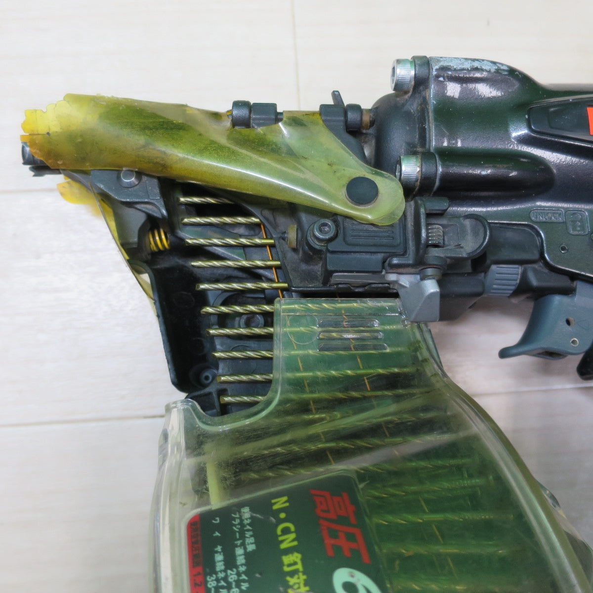 [送料無料] 付属品付き☆MAX 高圧 65mm マックス 釘打機 スーパーネイラ HN-65N3(D) 釘打ち機 コイルネイラ☆