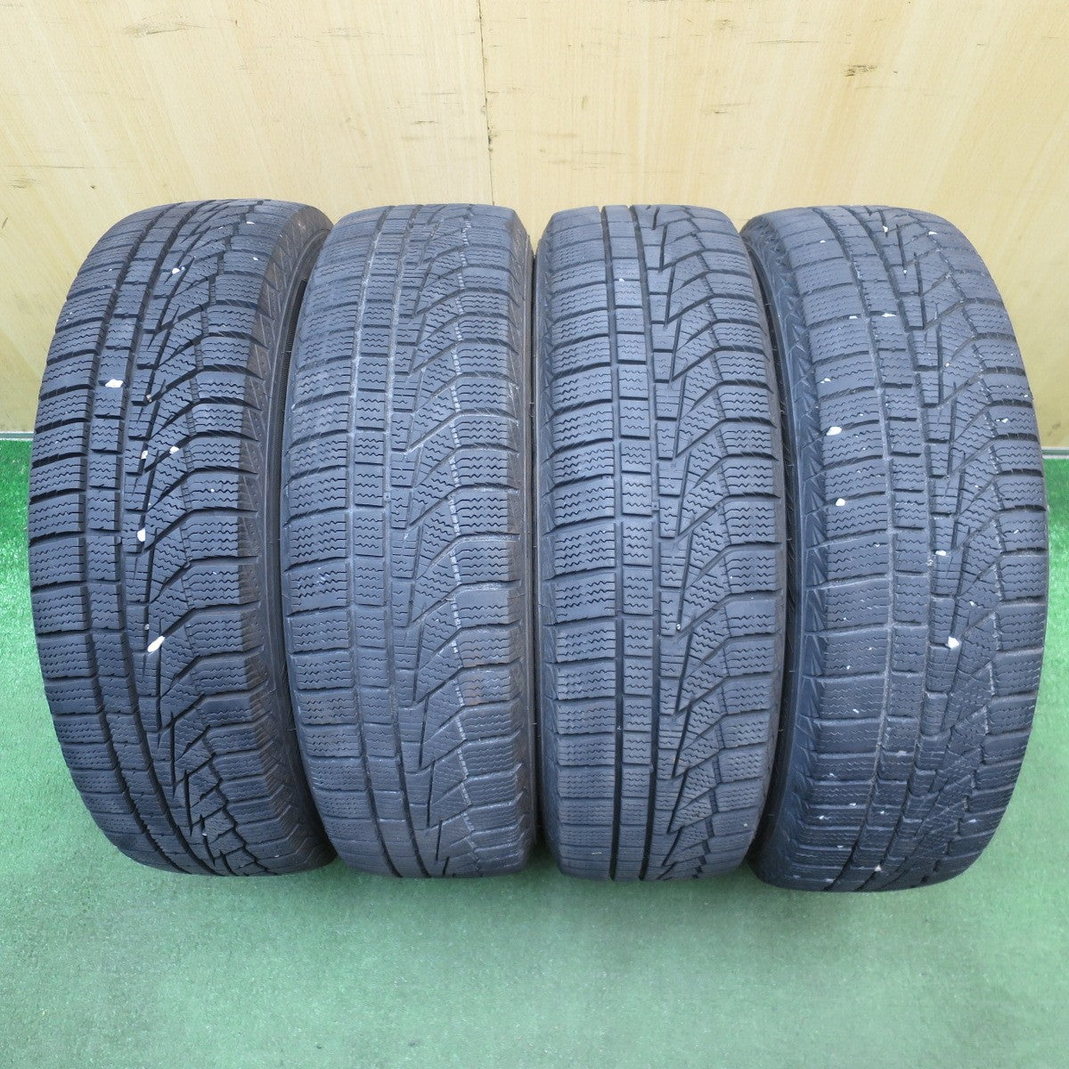 バリ溝！24年！9分★スタッドレス 155/65R14 ハンコック ウインター アイセプト IZ 2A TOPRUN トップラン 14インチ PCD100/4H★6042804NJス