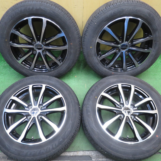 バリ溝！9.5分◎175/65R15 ダンロップ エナセーブ EC204 e vance HA1 エヴァンス 15インチ PCD100/4H◎6082805NJノ