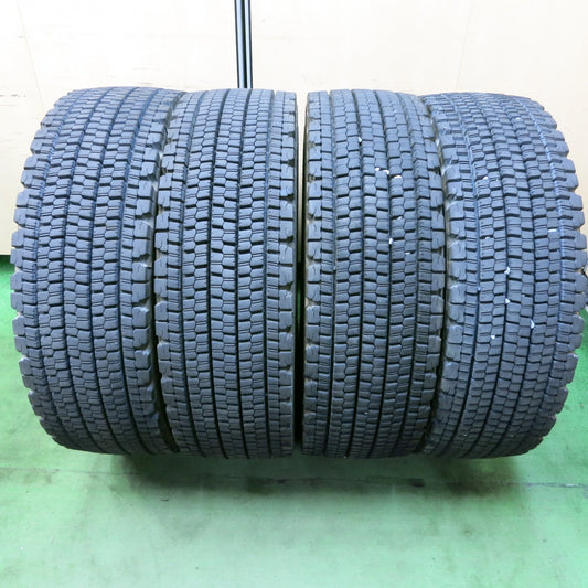 バリ溝！24年！9.5分★トラック タイヤ 265/70R19.5 140/138J スタッドレス ブリヂストン W900 19.5インチ★5053002ナスタ