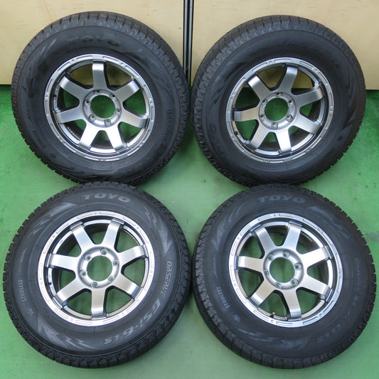 バリ溝！22年！キレイ！9.5分★スタッドレス MAD CROSS MC-76 265/65R17 トーヨー オブザーブ GSi-6 LS マッドクロス 17インチ PCD139.7/6H★5051901イス