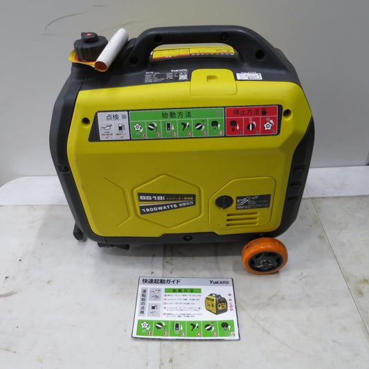 [送料無料] ◆YUKATO ユカト インバーター 発電機 BS18i ガソリン エンジン 50/60Hz ポータブル 小型◆