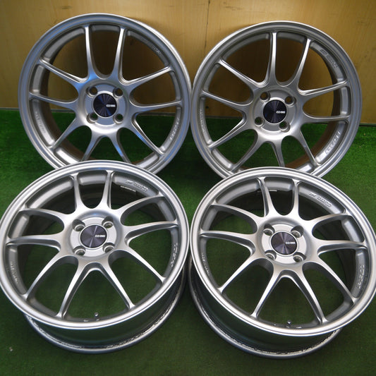 [送料無料] キレイ★ENKEI PF01 エンケイ 17インチ ホイール 17×6.5J PCD100/4H★5021410Hホ