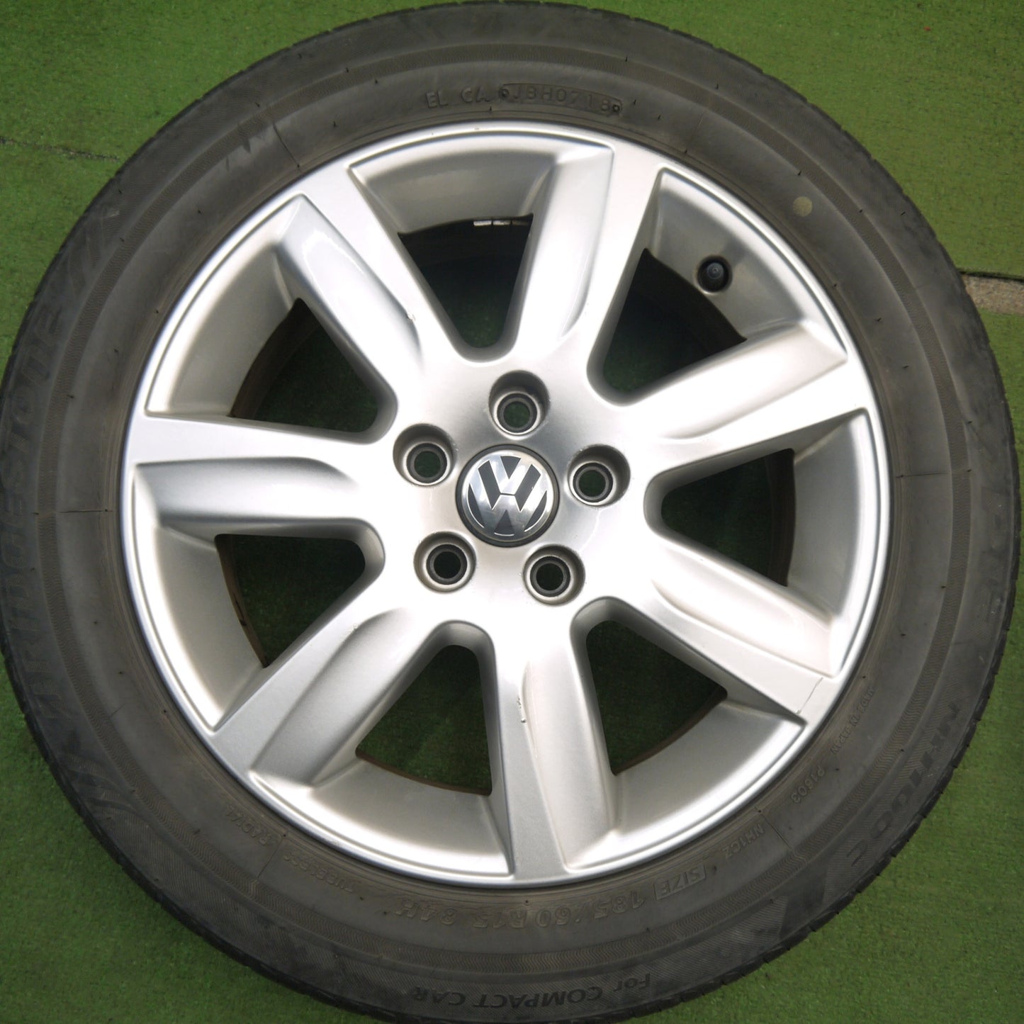 4本価格★ワーゲン ポロ 純正 185/60R15 ブリヂストン エコピア NH100C 15インチ PCD100/5H★5050911Hノ