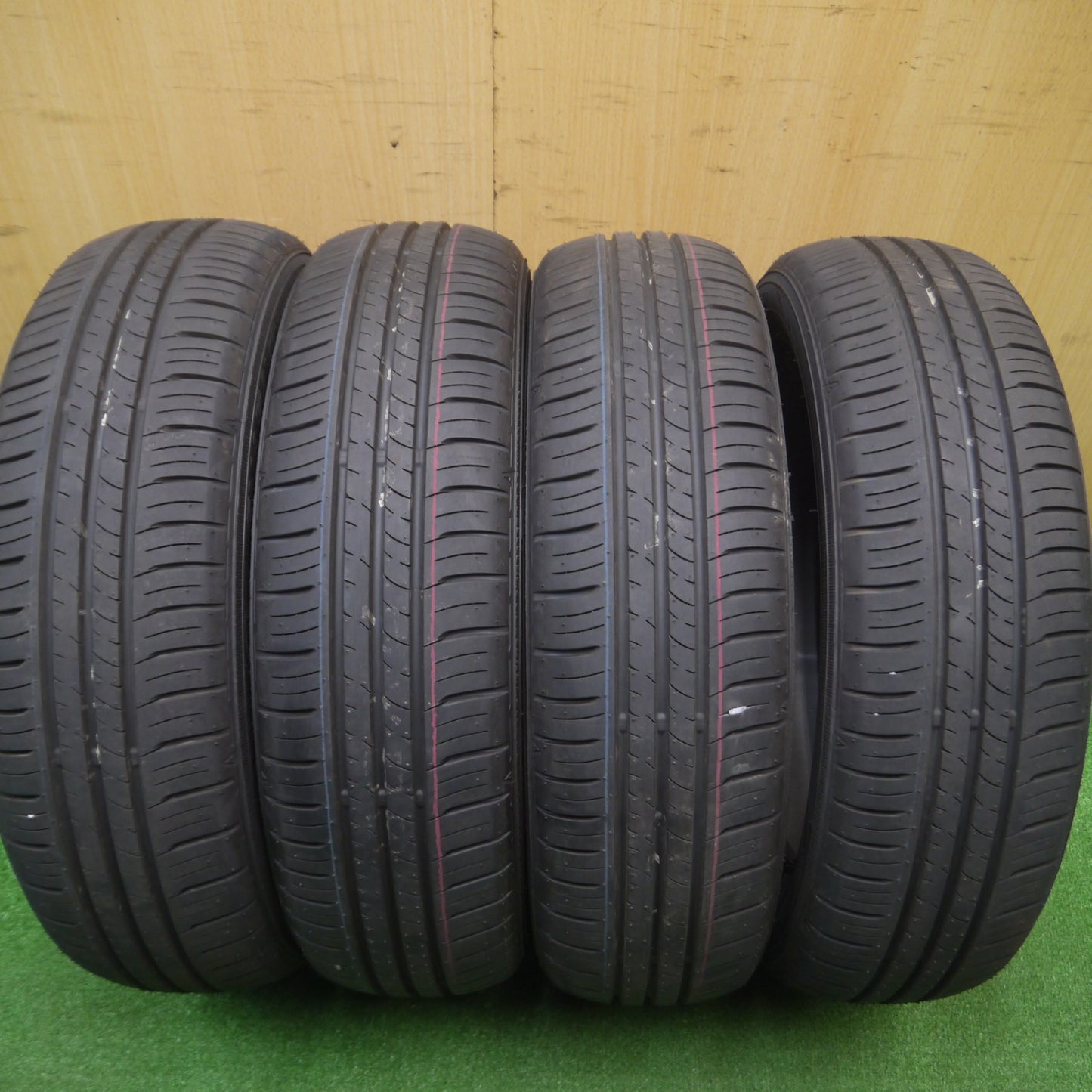 [送料無料] 新車外し！24年★165/60R15 ダンロップ エナセーブ EC300+ タイヤ 15インチ ハスラー N-BOX タント ムーヴ スペーシア 等★4102903Hノタ