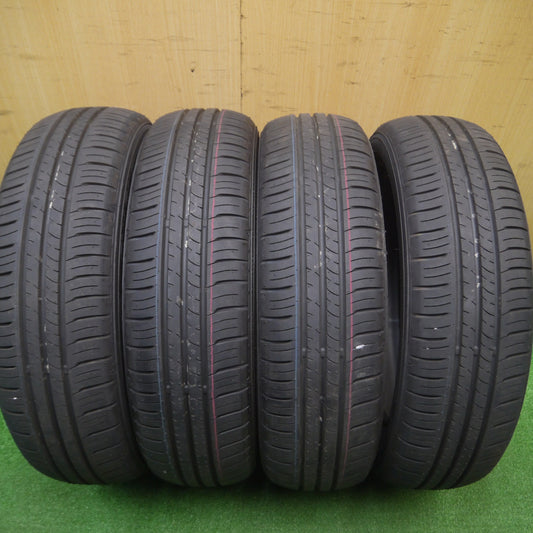 [送料無料] 新車外し！24年★165/60R15 ダンロップ エナセーブ EC300+ タイヤ 15インチ ハスラー N-BOX タント ムーヴ スペーシア 等★4102903Hノタ