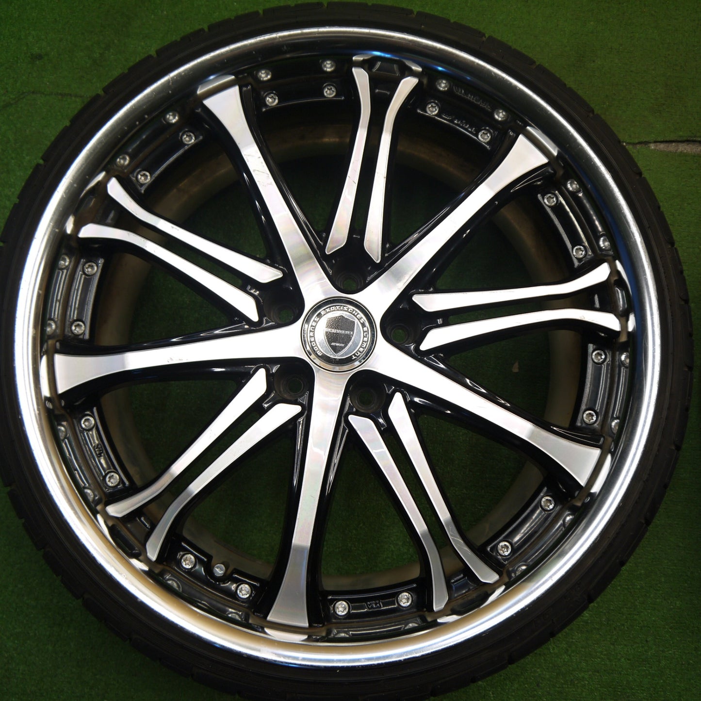 [送料無料] バリ溝！9.5分★WORK SCHWERT SC6 235/30R20 245/35R20 ピンソ タイヤ PS91 ケンダ ラジアル カイザー ワーク シュヴァート シュバート 20インチ PCD114.3/5H★5031704Hノ