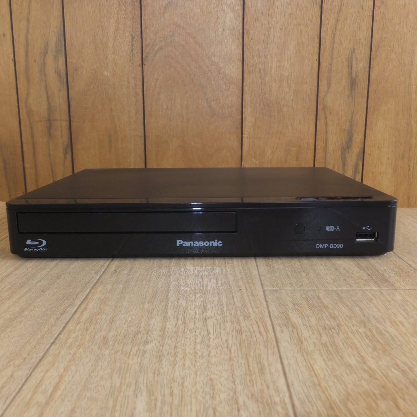 [送料無料] キレイ 現状品★パナソニック Panasonic 2018年製 ブルーレイディスクプレーヤー DMP-BD90-K ブラック　DC 12V 0.8A★