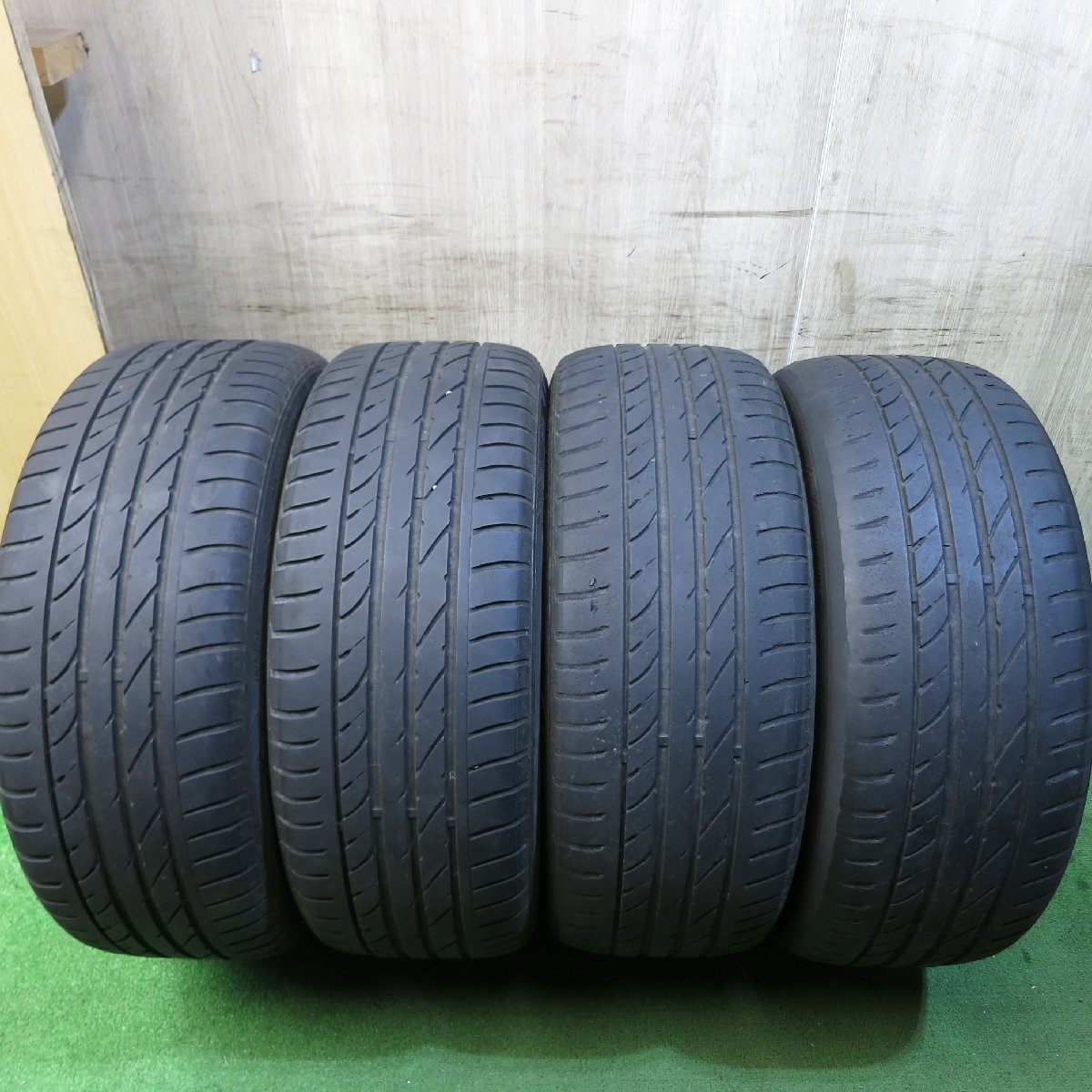 *送料無料* ４本価格★kranze ヴィシュヌ weds 225/50R18 サイルン ATREZZO ZSR 18インチ PCD114.3/5H クレンツェ ウェッズ★3042105Hノ