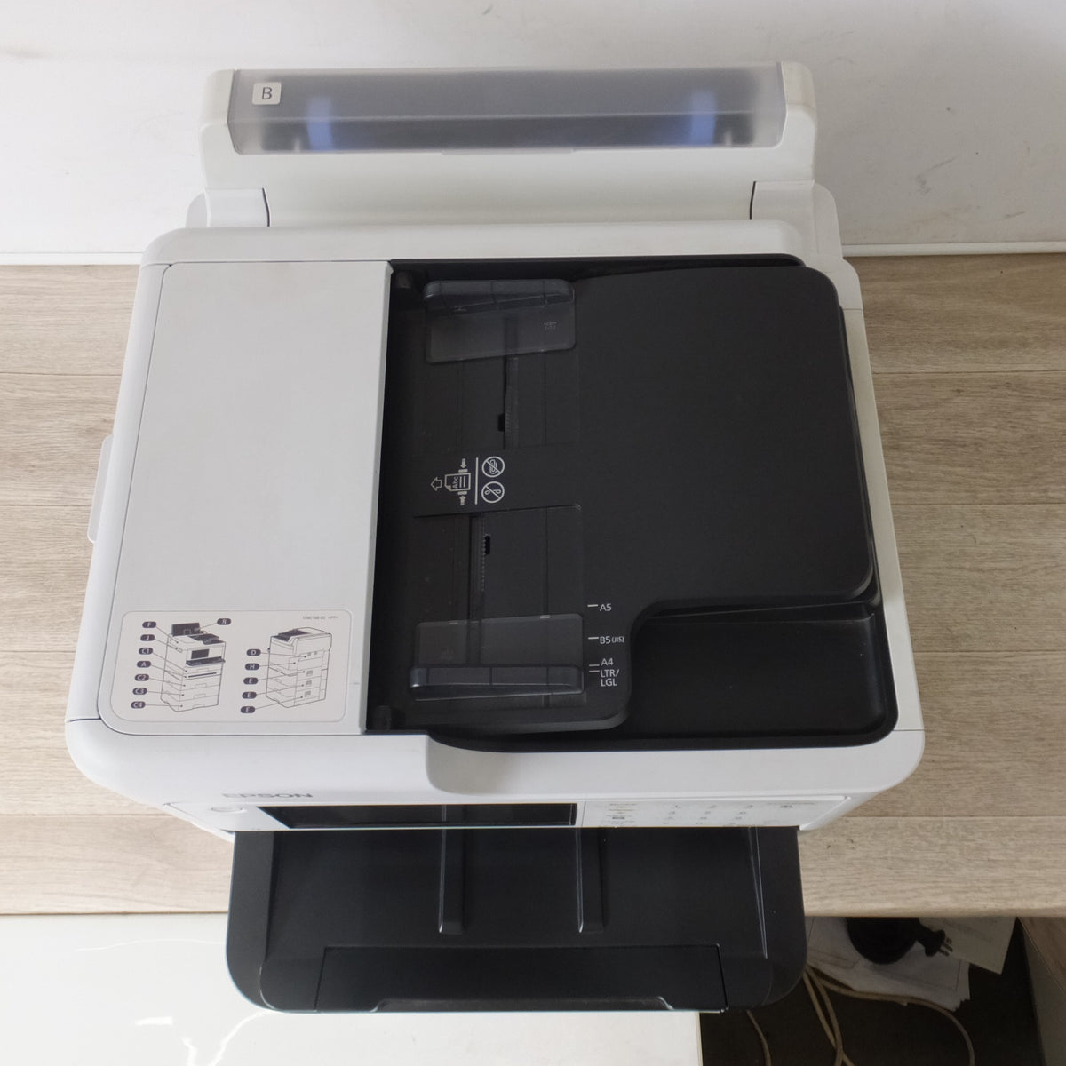 [送料無料] 岐阜発 ジャンク★エプソン EPSON ビジネスプリンター A4インクジェット複合機 PX-M887F C642E　印刷数 23573★