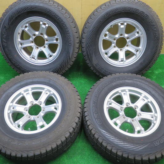 バリ溝！キレイ！9.5分★KEELER 265/70R16 スタッドレス ヨコハマ ジオランダー i/T-S キーラー 16インチ PCD139.7/6H★5100702NJス